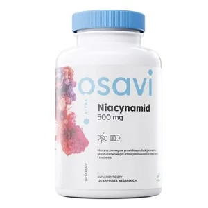 Osavi Niacynamid 500mg suplement diety 120 kapsułek