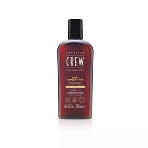 American Crew 3w1 Ginger&Tea, szampon, odżywka i żel pod prysznic w jednym, 250ml