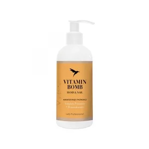LaQ, krem do rąk i paznokci do skóry potrzebującej odbudowy i wzmocnienia, Vitamin Bomb, 300ml