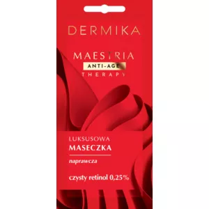 Dermika Maestria, luksusowa maseczka naprawcza, czysty retinol 0,25%, 7g