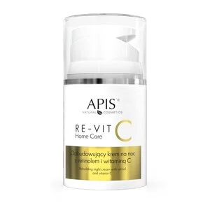 Apis, odbudowujący krem na noc z retinolem i witaminą C, 50ml