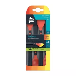 Tommee Tippee Heat Sense łyżeczka z czujnikiem ciepła dla dzieci 4m+ 4szt
