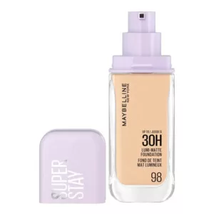 Maybelline New York Super Stay Tint 30H Lumi Matt, podkład do twarzy, 98 Inter, 30ml