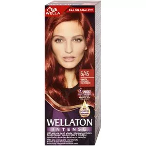 Wella Wellaton farba do włosów, 6/45 ognista czerwień