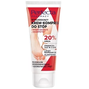 Perfecta Pharmacy wygładzający krem-kompres do stóp zmiękczające skarpetki 80ml