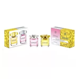Versace Exclusive Travel Retail zestaw Yellow Diamond woda toaletowa spray 30ml + Bright Crystal woda toaletowa spray 30ml (W)