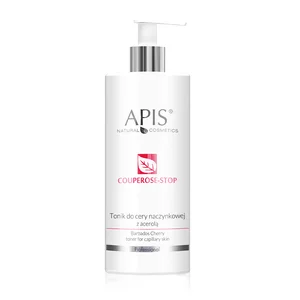 Apis Couperose Stop, Tonik do cery naczynkowej z Acerolą, 500ml