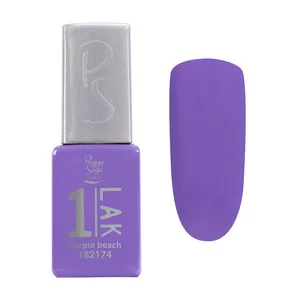 Peggy Sage, One-LAK lakier hybrydowy purple beach 5ml