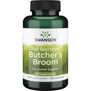 Swanson Butcher's broom 470mg 100caps