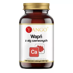 Yango Wapń z alg czerwonych suplement diety 90 kapsułek