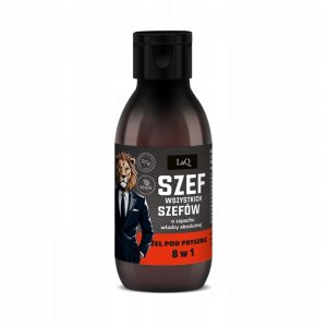 LaQ Szef Wszystkich Szefów czarny mat, żel pod prysznic 8w1, 100ml