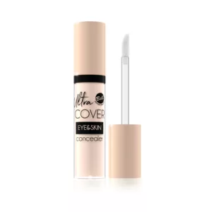 Bell Ultra Cover Eye&Skin Concealer 01 Korektor intensywnie kryjący niedoskonałości cery w płynie