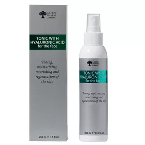 Green Pharm Cosmetic Tonik do twarzy z kwasem hialuronowym 250ml