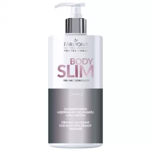 Farmona Professional Body Slim, olejkowy krem do masażu ciała i biustu, 500ml