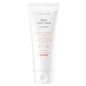 S. Nature Aqua Rice Foam Cleanser ryżowa pianka do mycia twarzy 80ml
