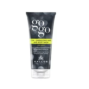 Kallos GoGo 2in1 szampon do włosów i żel do ciała dla mężczyzn 200ml