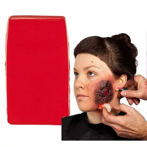 Kryolan Gelafix Skin, materiał do imitacji poparzeń, 60g, Red