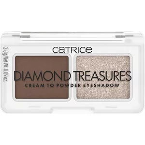 Catrice Diamond Treasures Cream to Powder Eyeshadow, cień do powiek, 010 Hazel Spark, 2.8g