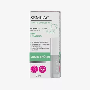 Semilac, oliwka do paznokci i skórek, kiwi i mango, 7ml