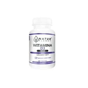 NaturPlanet, Witamina D3 4000 IU, 120tabl.