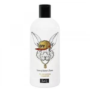 LaQ, KRÓLIK, żel do mycia 2w1, zapach męskich perfum, 300ml
