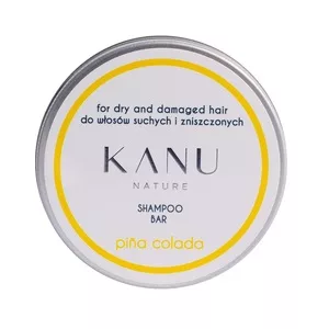 Kanu Nature, Szampon w metalowym pudełku pina colada, 75g
