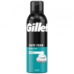 Gillette Sensitive Skin pianka do golenia dla skóry wrażliwej 200 ml