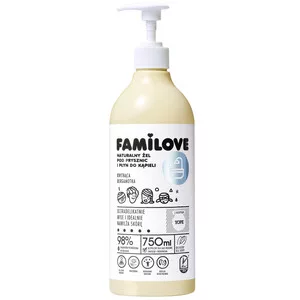 Yope Familove, płyn do kąpieli & żel pod prysznic, kwitnąca bergamotka, 750ml