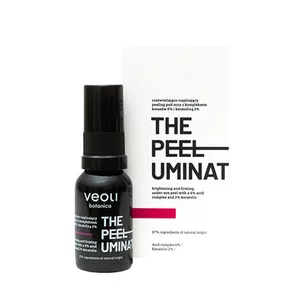 Veoli Botanica The Peeluminator, rozświetlająco-napinający peeling pod oczy, 15ml