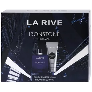 La Rive Ironstone For Man zestaw woda toaletowa spray 100ml + żel pod prysznic 100ml (M)