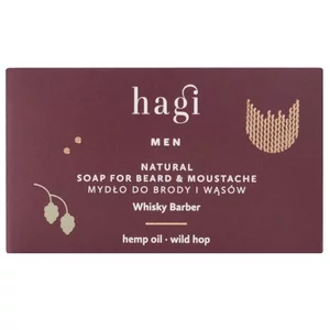 Hagi Naturalne mydło do brody i wąsów Whisky Barber 100g