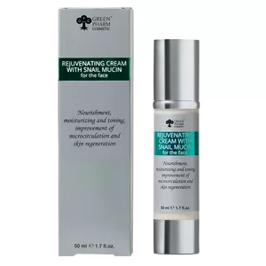Green Pharm Cosmetic Krem odmładzający do twarzy z mucyną ślimaka 50ml