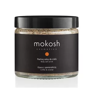 Mokosh, peeling solny do ciała, kawa z pomarańczą, 300g