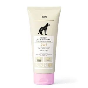 Yope Creamy Musk, kremowy żel pod prysznic, zmiękczająco-nawilżający, 200ml