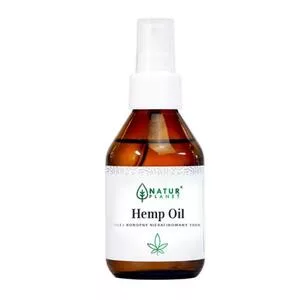 NaturPlanet Hemp Oil, olej konopny nierafinowany 100%, 100ml