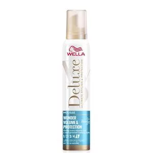 Wella Deluxe Wonder Volume Protection, pianka do włosów nadająca objętość, ultra mocna, 200ml