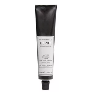 Depot No. 506, półtrwały krem koloryzujący bez amoniaku do włosów i brody, steel, 60ml