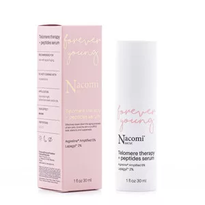Nacomi Next Level Telomere Therapy, terapia telomerowa z peptydami, 30ml