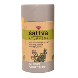 Sattva Natural Herbal Dye for Hair naturalna ziołowa farba do włosów Ash Blonde 150g