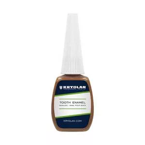 Kryolan Tooth Enamel, lakier do zębów, 12ml, Brown