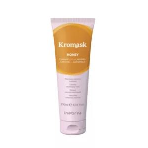 Inebrya Kromask, maska odświeżająca kolor, honey, 250ml