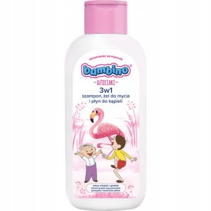 Bambino Dzieciaki 3w1 szampon żel pod prysznic i płyn do kąpieli Flaming 400ml