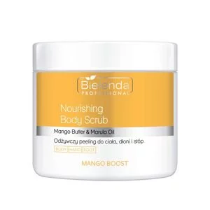 Bielenda Professional Is Mango Boost, odżywczy peeling do ciała, dłoni i stóp, 550g