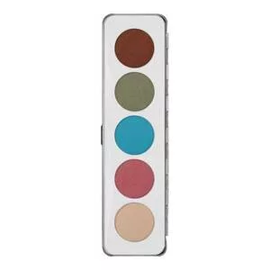 Kryolan, paleta 5 cieni do powiek, 12,5g, Iridescent