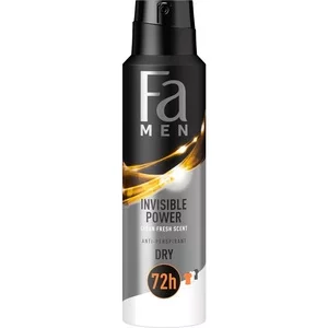 Fa Men Invisible Power 72h dezodorant w sprayu o odświeżającym męskim zapachu z zielonymi nutami 150ml (M)