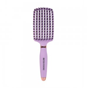 Sister Young Ovia Hair Brush szczotka do włosów z włosiem dzika Liliac