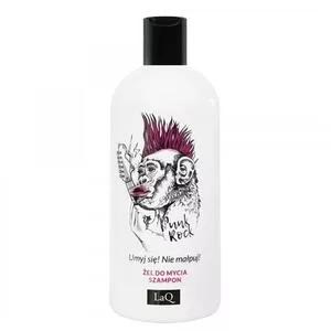 LaQ, MAŁPA, żel do mycia 2w1, grejpfrut i zielona herbata, 300ml