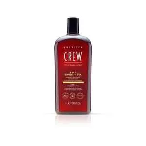 American Crew 3w1 Ginger&Tea, szampon, odżywka i żel pod prysznic w jednym, 1000ml