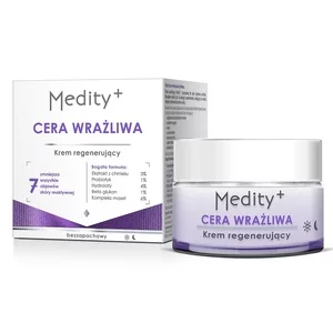 Medity+ Cera Wrażliwa krem regenerujący do twarzy 50ml