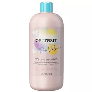 Inebrya Ice Cream Pro Volume, szampon zwiększający objętość, 1000ml